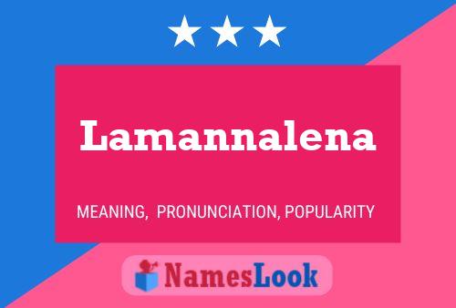 Póster del nombre Lamannalena