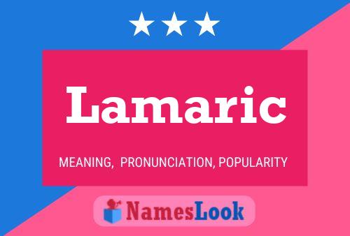 Póster del nombre Lamaric