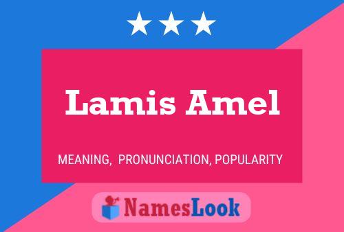 Póster del nombre Lamis Amel