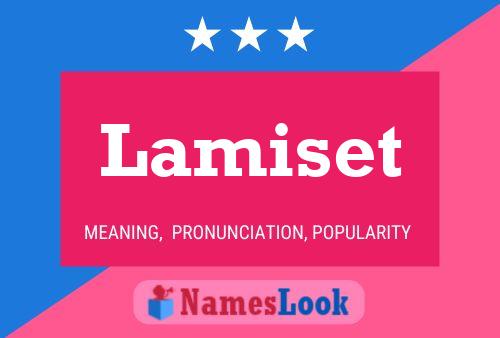 Póster del nombre Lamiset