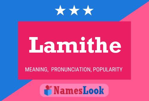 Póster del nombre Lamithe