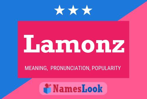 Póster del nombre Lamonz