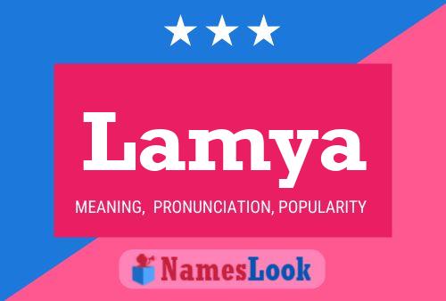 Póster del nombre Lamya