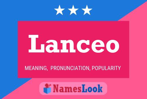 Póster del nombre Lanceo