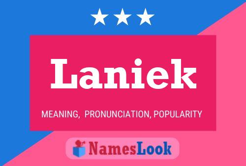 Póster del nombre Laniek