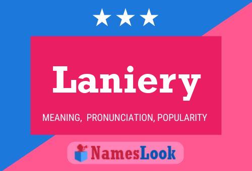 Póster del nombre Laniery