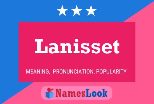 Póster del nombre Lanisset