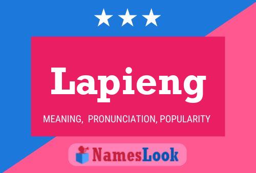 Póster del nombre Lapieng