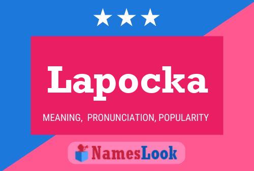 Póster del nombre Lapocka