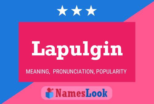 Póster del nombre Lapulgin