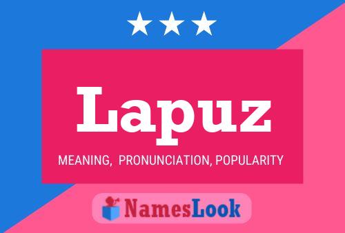 Póster del nombre Lapuz