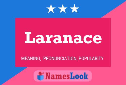 Póster del nombre Laranace