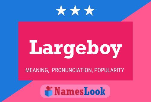 Póster del nombre Largeboy