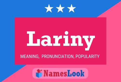 Póster del nombre Lariny