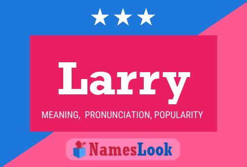 Póster del nombre Larry