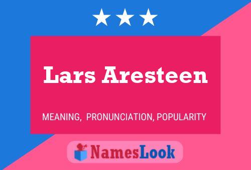 Póster del nombre Lars Aresteen