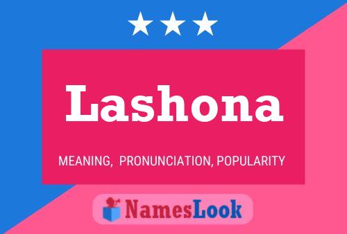 Póster del nombre Lashona