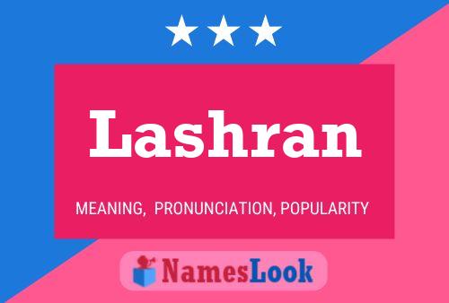 Póster del nombre Lashran