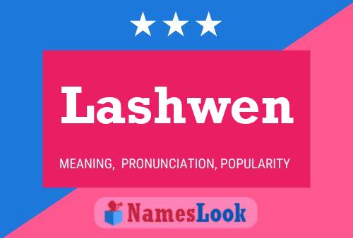 Póster del nombre Lashwen