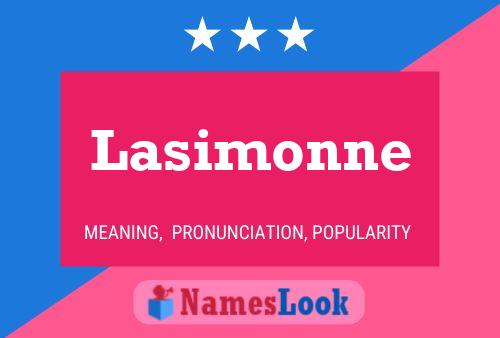 Póster del nombre Lasimonne