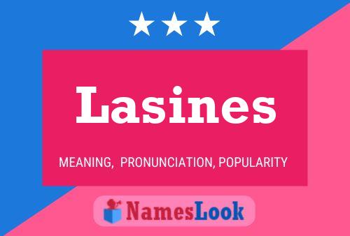 Póster del nombre Lasines