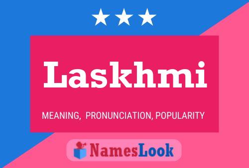 Póster del nombre Laskhmi