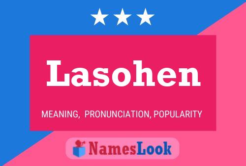 Póster del nombre Lasohen