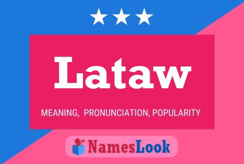 Póster del nombre Lataw