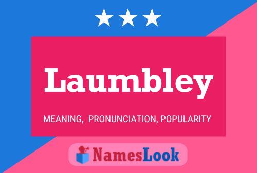 Póster del nombre Laumbley