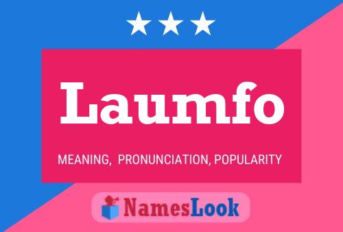 Póster del nombre Laumfo