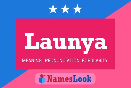 Póster del nombre Launya