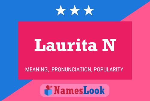 Póster del nombre Laurita N