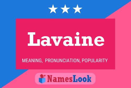 Póster del nombre Lavaine