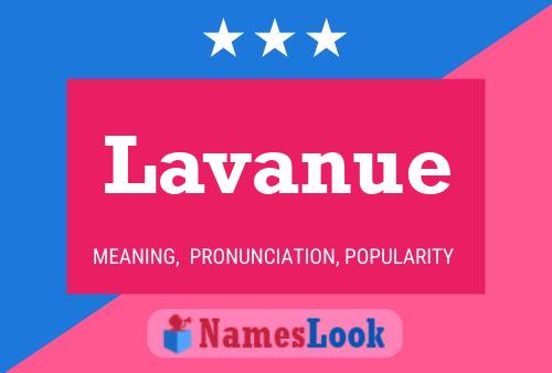 Póster del nombre Lavanue