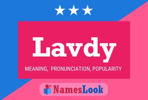 Póster del nombre Lavdy