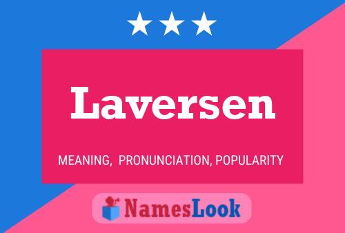 Póster del nombre Laversen