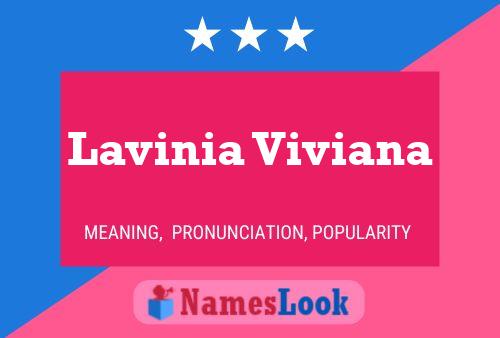 Póster del nombre Lavinia Viviana