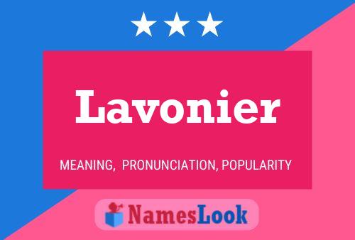 Póster del nombre Lavonier