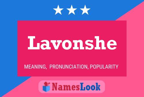 Póster del nombre Lavonshe