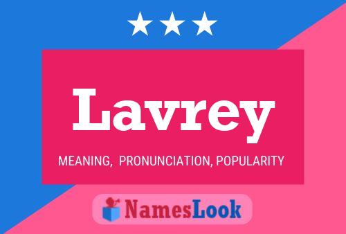 Póster del nombre Lavrey