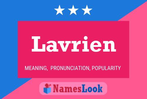 Póster del nombre Lavrien