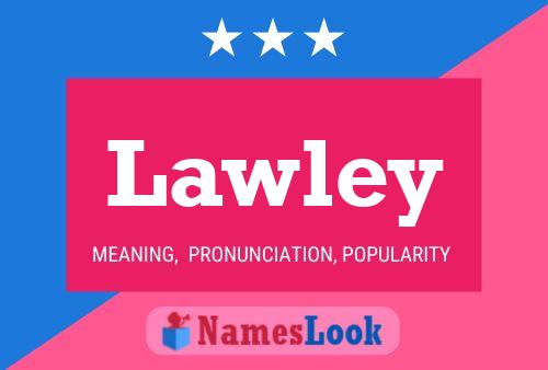 Póster del nombre Lawley