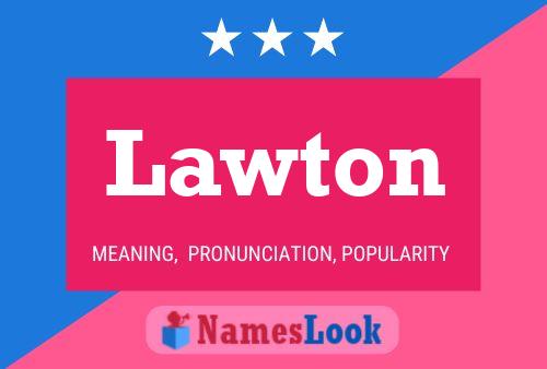 Póster del nombre Lawton