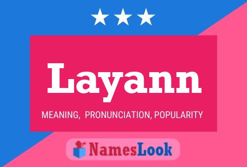 Póster del nombre Layann