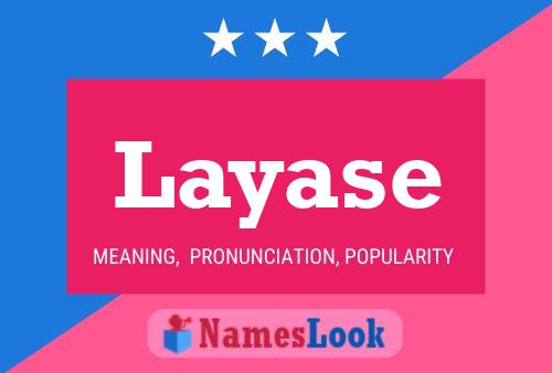 Póster del nombre Layase