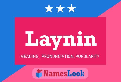 Póster del nombre Laynin