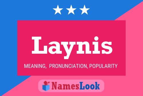 Póster del nombre Laynis