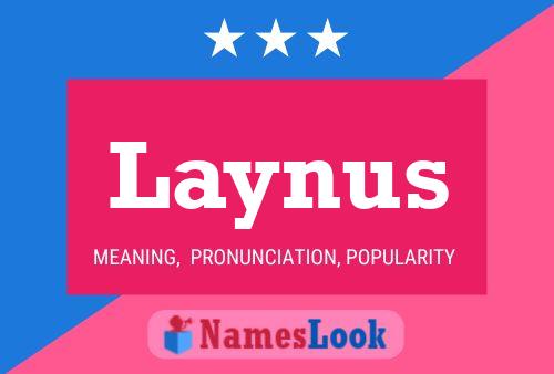 Póster del nombre Laynus