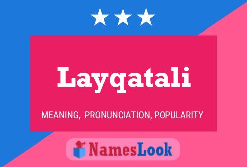 Póster del nombre Layqatali