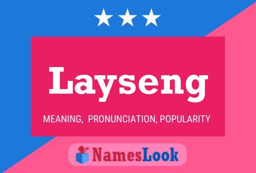 Póster del nombre Layseng